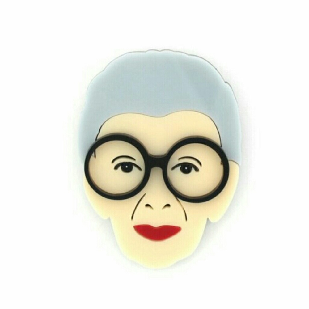 Iris Apfel Brooch - Picture 6 of 6